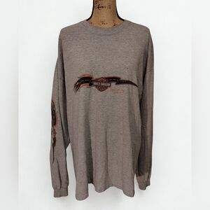 Harley Davidson Long Sleeve T Shirt Men's Size XXL